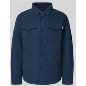 Pepe Jeans Overhemdjack van katoenmix, model ‘QUILTED WORKSHIRT’