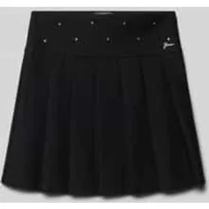 Guess Geplooide rand met decoratieve stenen bekleding en aanbrengen van labels