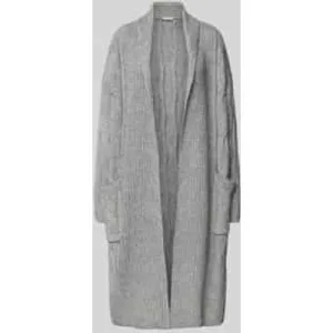 Tom Tailor Relaxed fit cardigan van katoenmix met wol