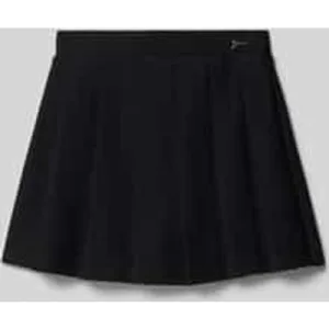 Guess Plooirok van viscosemix met logo-applicatie, model ‘Milano’