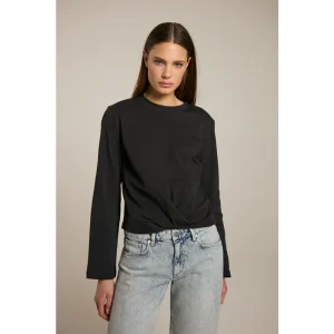 Homage to Denim H-cw25m54 longsleeve with knot