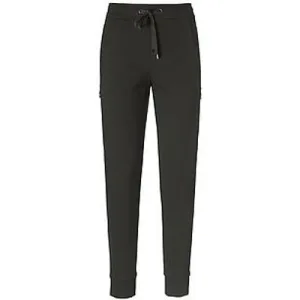 Broek in jogg-pant-stijl pasvorm Barbara Van Peter Hahn zwart