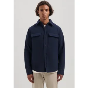 Dstrezzed Ds_ulrik Overshirt Dk. Navy