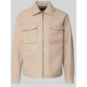 MCNEAL Regular fit overhemdjack met kentkraag