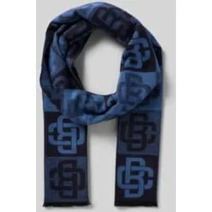 Christian Berg Men Sjaal van viscose met logomotief