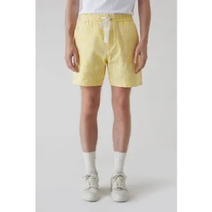Closed Drawstring Shorts Shorts Yellow Orchid