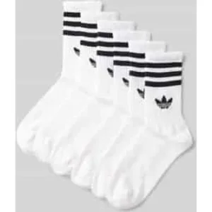 adidas Originals Sokken met logostitching in een set van 6 paar, model ‘Crew’
