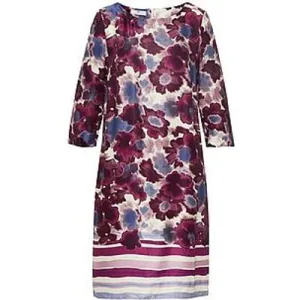 Jurk ronde hals Van Peter Hahn paars