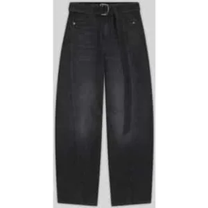 Boss Orange Wide leg jeans van zuiver katoen