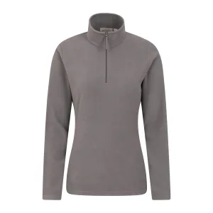 Mountain Warehouse Dames/Dames Camber II Fleece Top (Donkergrijs)