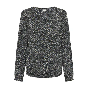 Damesblouse met lange mouwen en v-hals JDY Piper