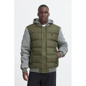 Blend bomberjack donkergroen