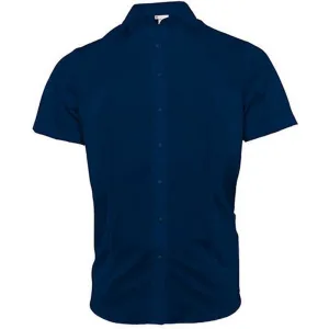 Marvelis Dames poplin comfort blouse met korte mouwen