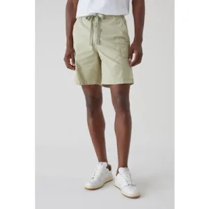 Closed Drawstring Cargo Shorts Shorts Light Moss Green