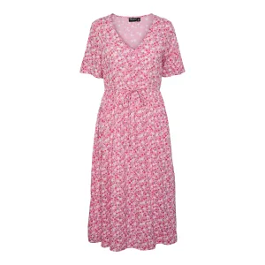 Dames midi-jurk met trekkoord Pieces Tala Noos BC