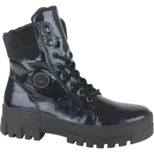 Rieker Y0220-14 dames veterboots sportief