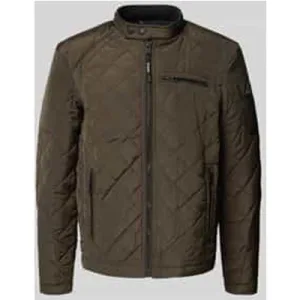 Replay Gewatteerd jack met ritszakken en labeldetail