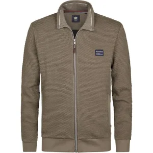 Petrol Industries men sweater collar zip m-3050-swc343 6174 mossy