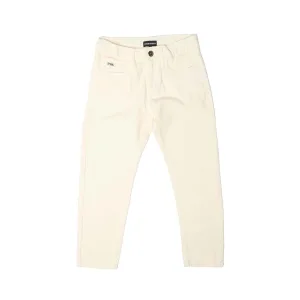 Boy’s Emporio Armani Juniors J75 Slim-Fit Jeans in White