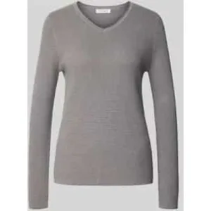 Christian Berg Woman Gebreide pullover met V-hals