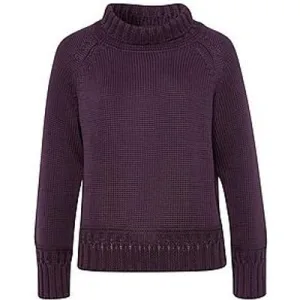 Trui lange mouwen Van Peter Hahn paars