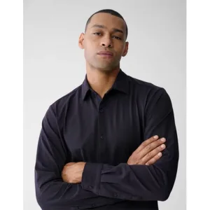 Shoeby regular zakelijk overhemd bruin