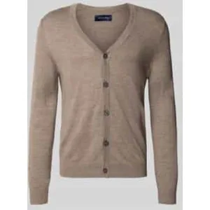 Christian Berg Men Gebreid jack met V-hals