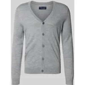 Christian Berg Men Gebreid jack met V-hals