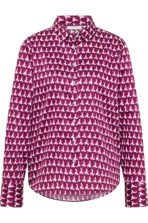 ETERNA Dames Overhemd , Bedrukt