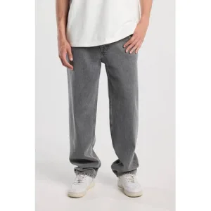 America Today Dallas loose fit jeans washed grey