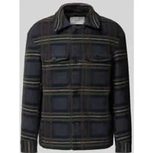 Selected Homme Regular fit wollen jack met platte kraag, model ‘MITCH’