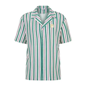 Oversized satijnen polo Fila Lastro Striped