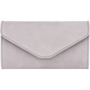 LK Bennett Dominica Clutch Bag Pale Grey
