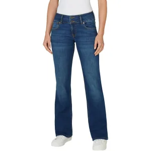 Pepe Jeans Straight jeans LW met dubbele knoopsluiting