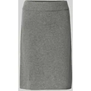 Christian Berg Woman Knielange gebreide rok met elastische band