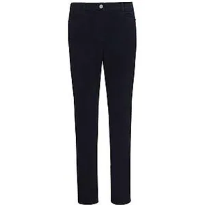 Broek sportfluweel Van Peter Hahn blauw