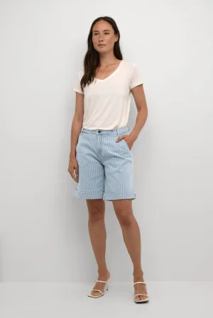 Short Loose fit Blue/White Stripe