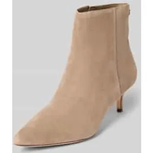 Lauren Ralph Lauren Leren laarsjes met naaldhak, model ‘MCKAY’