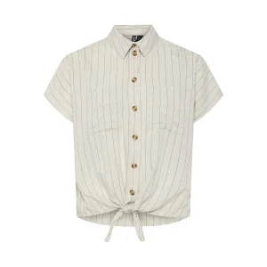 Dameshemd met korte mouwen Pieces Pia