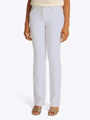 Tommy Hilfiger Bootcut jeans BOOTCUT REGULAR WAIST gemiddelde normale taillehoogte, met persplooien, met studs