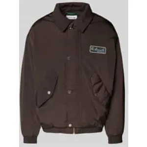 Lacoste Regular fit bomberjack met platte kraag