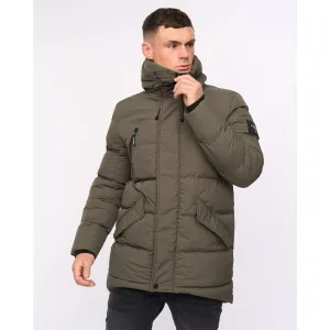 Men’s Crosshatch Kaptoore Jacket in Green
