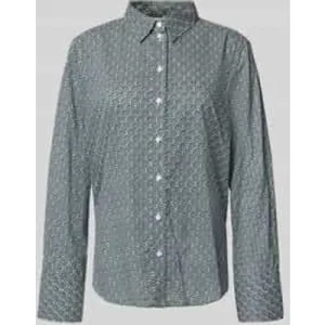 Tom Tailor Regular fit overhemdblouse van katoenmix