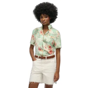 Dameshemd met korte mouwen Superdry