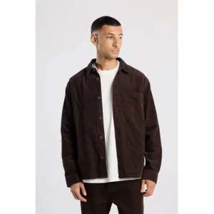 America Today overshirt bruin