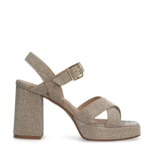 Manfield sandalettes goud