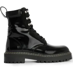 AllSaints Heidi Boot Black Shine