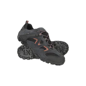 Mountain Warehouse Heren Wulpen Waterdichte Suède Wandelschoenen (Donkergrijs)