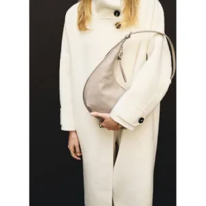 Mango schoudertas beige