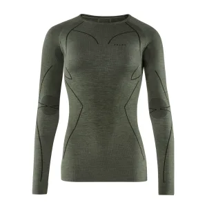 T-hirt Falke lange mouwen femme Wool-Tech